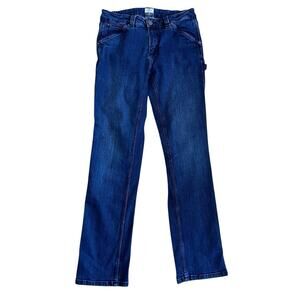 RIDGECUT Denim Women’s Carpenter Jeans Blue Wash SZ 10 Tough Wear Utility